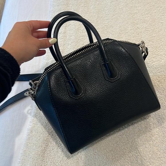 Givenchy Mini Antigona Sugar Leather Satchel - Picture 9 of 9